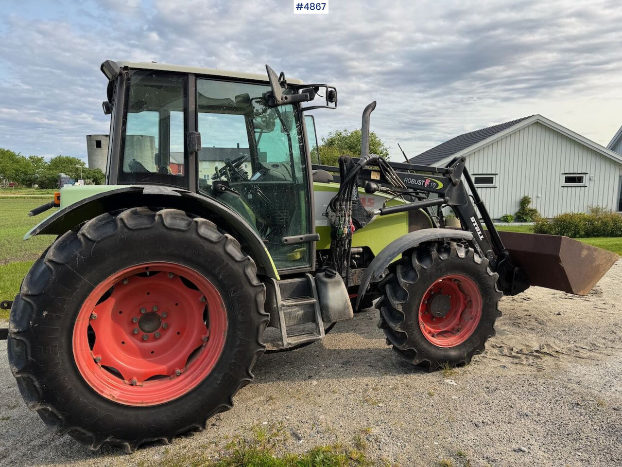2007 Claas Celtis 446 with front loader, pallet forks, and bucket - Traktor: das Bild 3 2007 Claas Celtis 446 with front loader, pallet forks, and bucket - Traktor: das Bild 3
