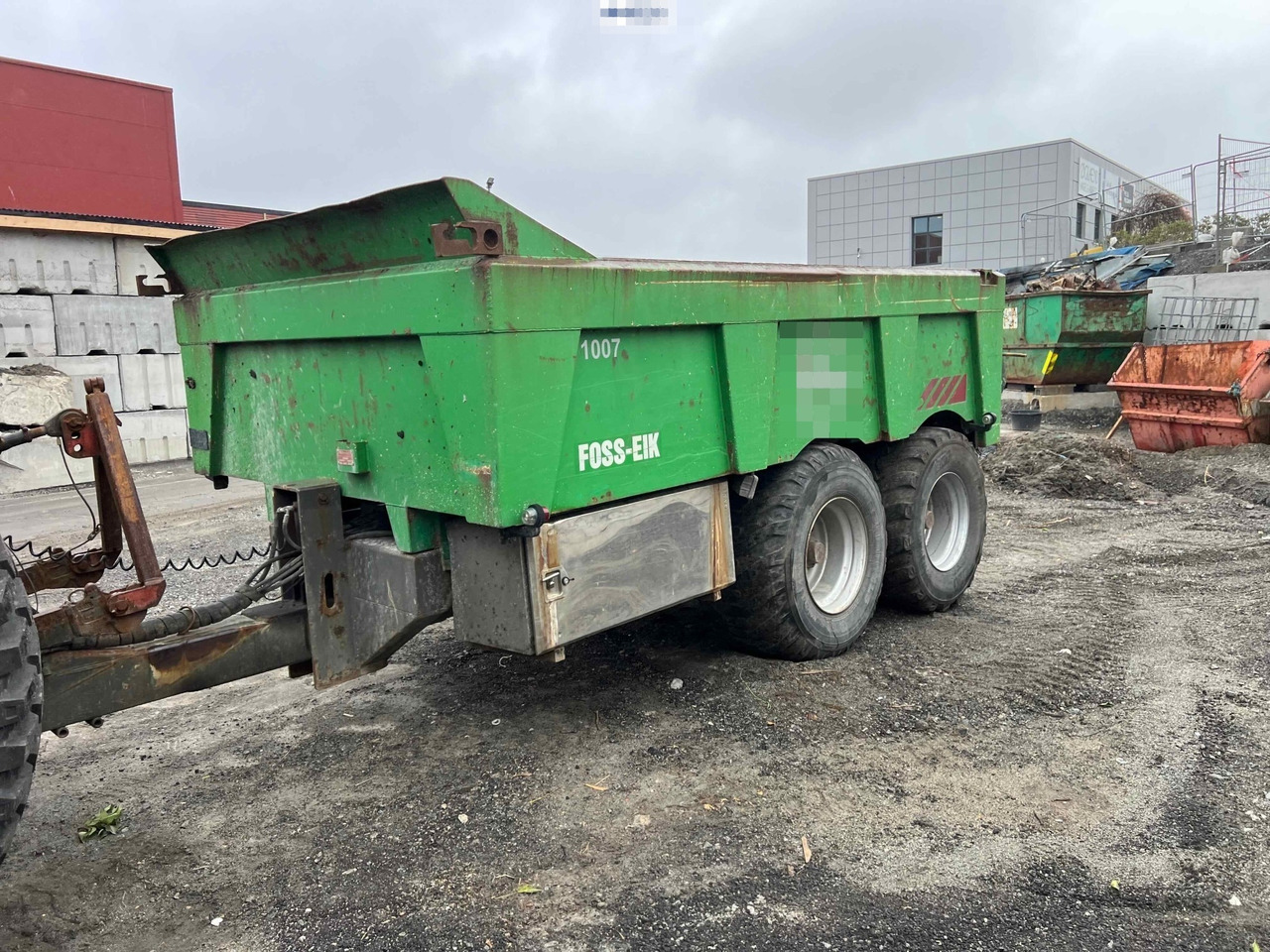 2011 Foss-Eik 5,150 trailer - Landwirtschaftlicher Kipper: das Bild 2 2011 Foss-Eik 5,150 trailer - Landwirtschaftlicher Kipper: das Bild 2
