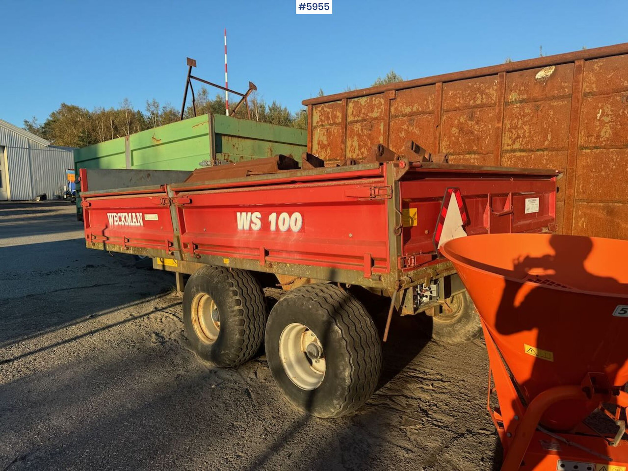 2011 Weckman WS100 - Landwirtschaftlicher Anhänger: das Bild 4 2011 Weckman WS100 - Landwirtschaftlicher Anhänger: das Bild 4
