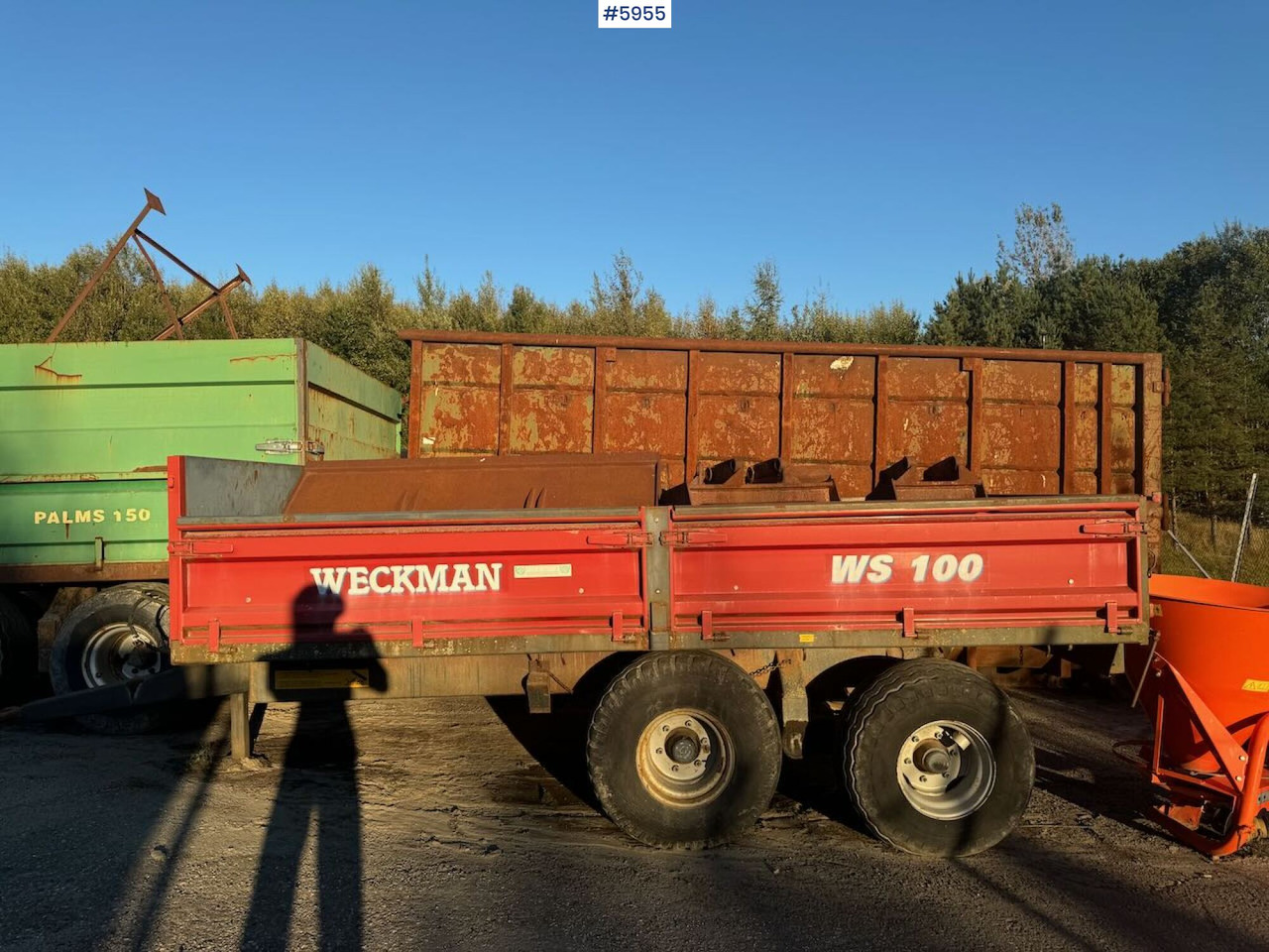 2011 Weckman WS100 - Landwirtschaftlicher Anhänger: das Bild 3 2011 Weckman WS100 - Landwirtschaftlicher Anhänger: das Bild 3