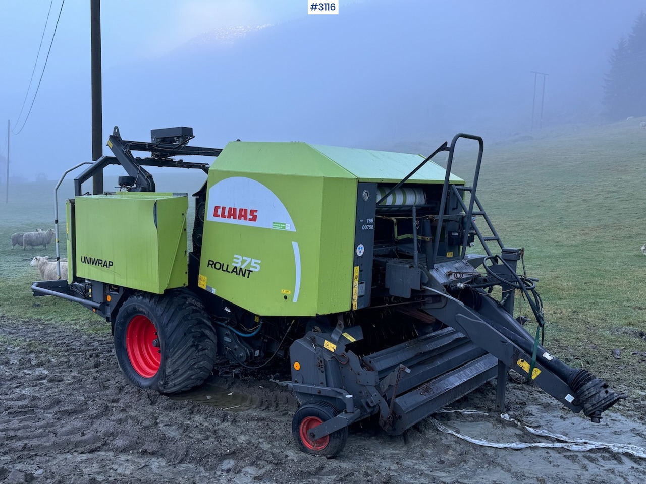 2012 Claas Rollant 375 uniwrap - Grünlandtechnik: das Bild 1 2012 Claas Rollant 375 uniwrap - Grünlandtechnik: das Bild 1