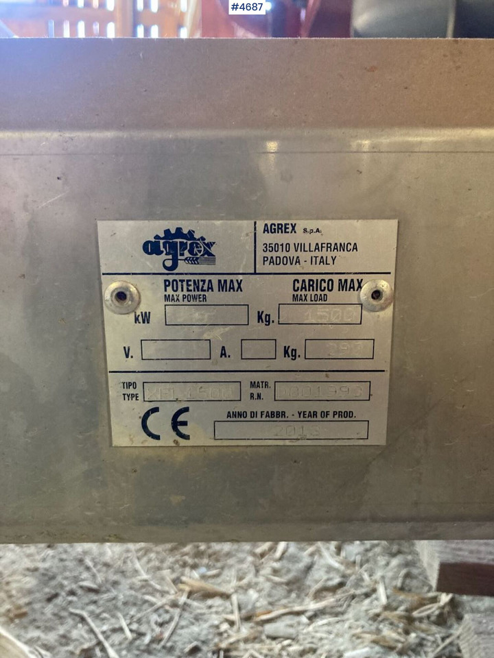 2013 Agrex XP1 1500 Fertilizer Spreader - Düngerstreuer: das Bild 2 2013 Agrex XP1 1500 Fertilizer Spreader - Düngerstreuer: das Bild 2