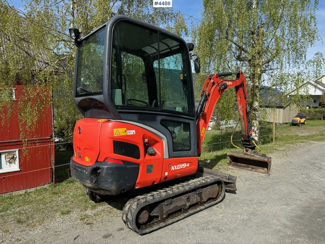 2014 Kubota KX019 Mini excavator with two buckets - Bagger: das Bild 3 2014 Kubota KX019 Mini excavator with two buckets - Bagger: das Bild 3