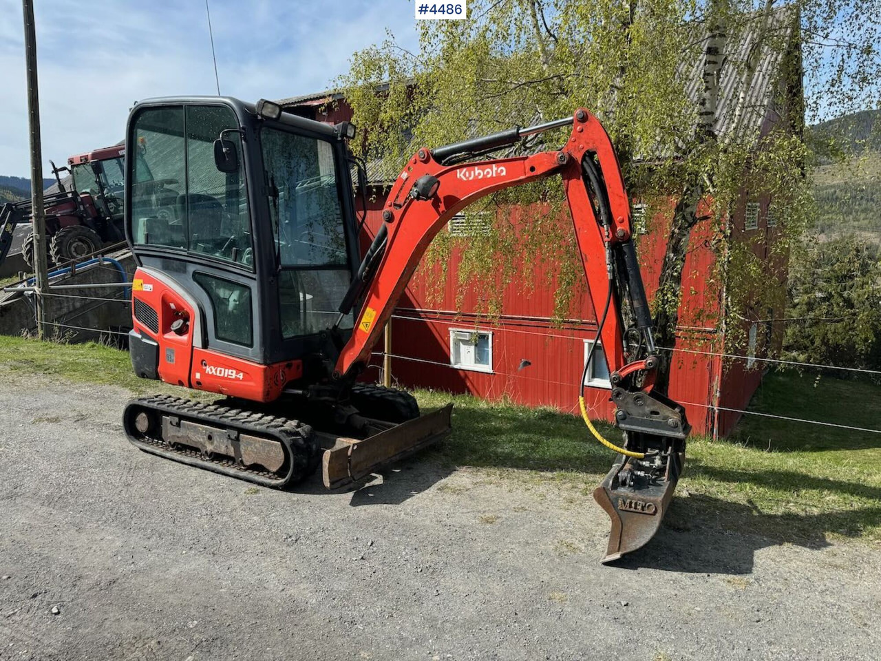 2014 Kubota KX019 Mini excavator with two buckets - Bagger: das Bild 4 2014 Kubota KX019 Mini excavator with two buckets - Bagger: das Bild 4
