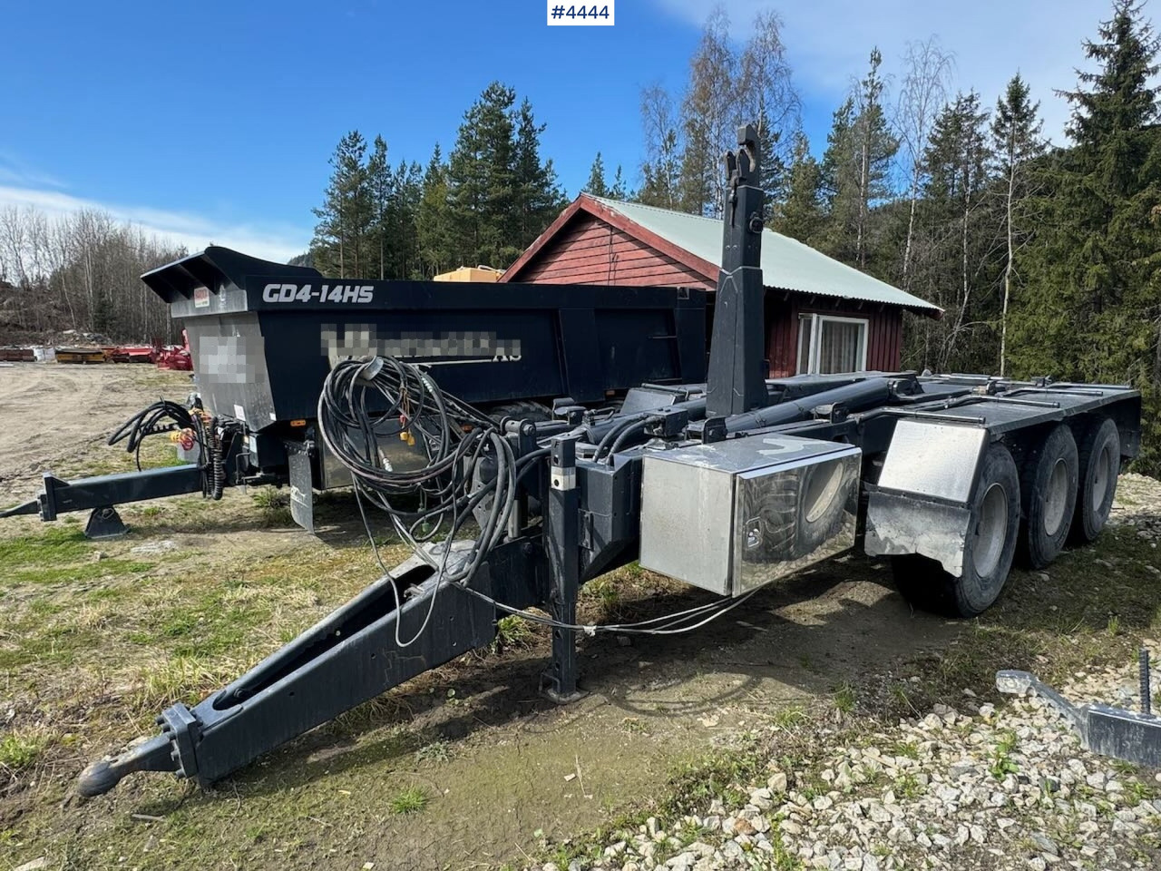 2015 Fliegl hook trailer - Tieflader Anhänger: das Bild 1 2015 Fliegl hook trailer - Tieflader Anhänger: das Bild 1