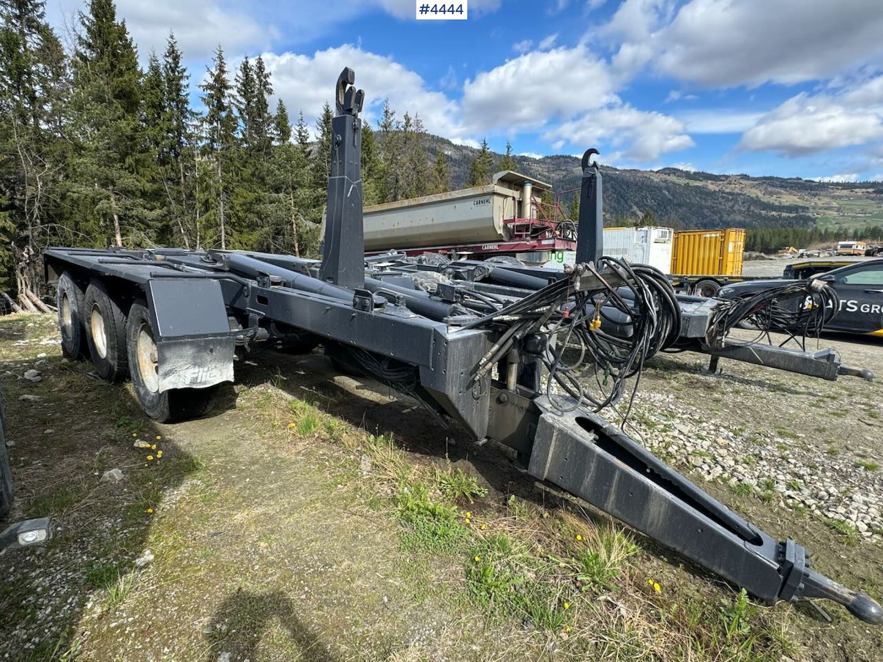 2015 Fliegl hook trailer - Tieflader Anhänger: das Bild 4 2015 Fliegl hook trailer - Tieflader Anhänger: das Bild 4