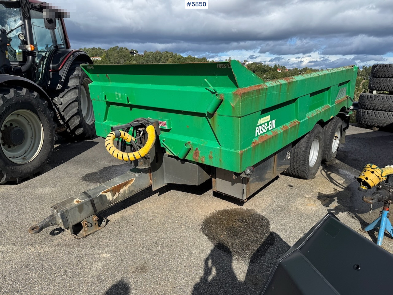 2015 Foss EIK 5.150 Dumper with 50 km/h. - Landwirtschaftlicher Kipper: das Bild 1 2015 Foss EIK 5.150 Dumper with 50 km/h. - Landwirtschaftlicher Kipper: das Bild 1