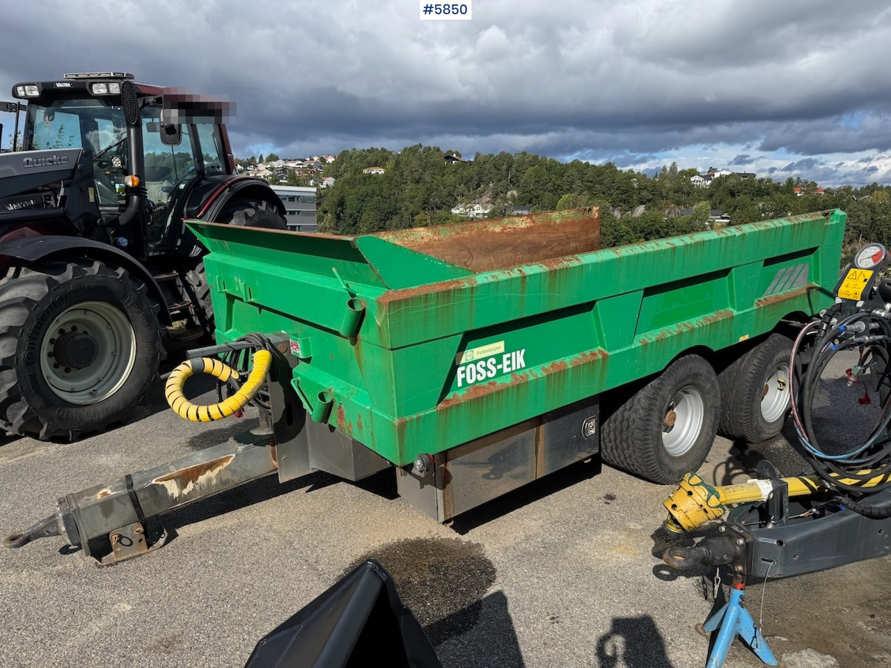2015 Foss EIK 5.150 Dumper with 50 km/h. - Landwirtschaftlicher Kipper: das Bild 2 2015 Foss EIK 5.150 Dumper with 50 km/h. - Landwirtschaftlicher Kipper: das Bild 2