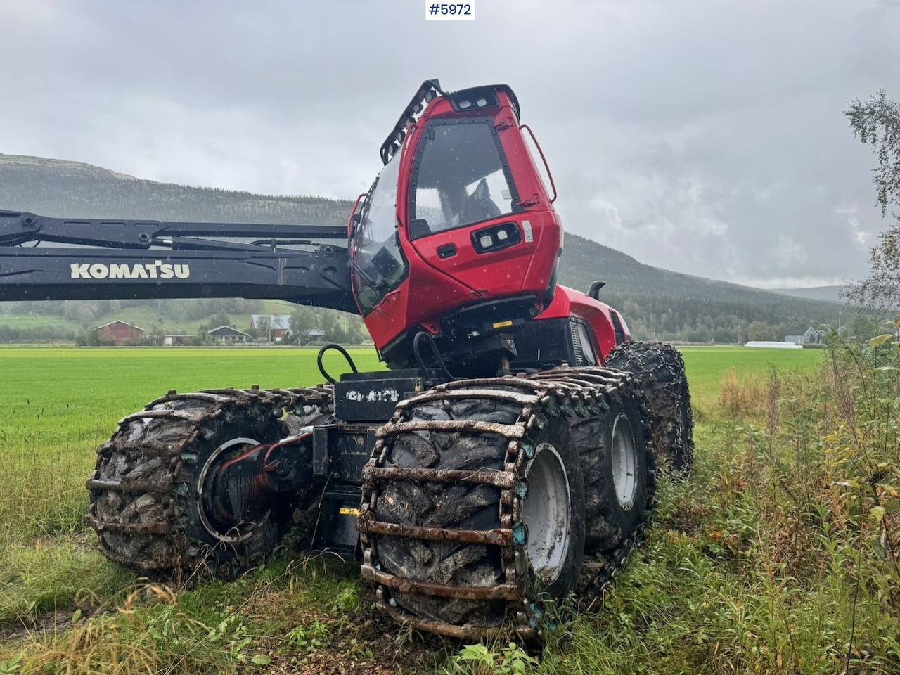 2015 Komatsu 911-6 Harvester with newer head. - Harvester: das Bild 5 2015 Komatsu 911-6 Harvester with newer head. - Harvester: das Bild 5
