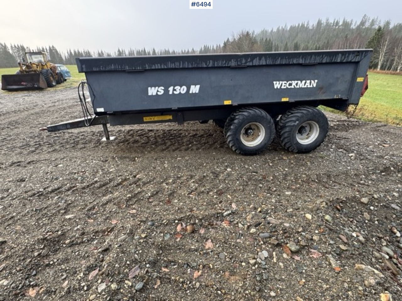 2016 Weckman WS130M dump trailer - Landwirtschaftlicher Kipper: das Bild 1 2016 Weckman WS130M dump trailer - Landwirtschaftlicher Kipper: das Bild 1