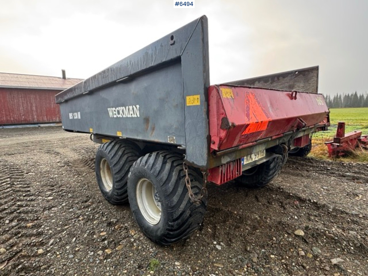 2016 Weckman WS130M dump trailer - Landwirtschaftlicher Kipper: das Bild 5 2016 Weckman WS130M dump trailer - Landwirtschaftlicher Kipper: das Bild 5