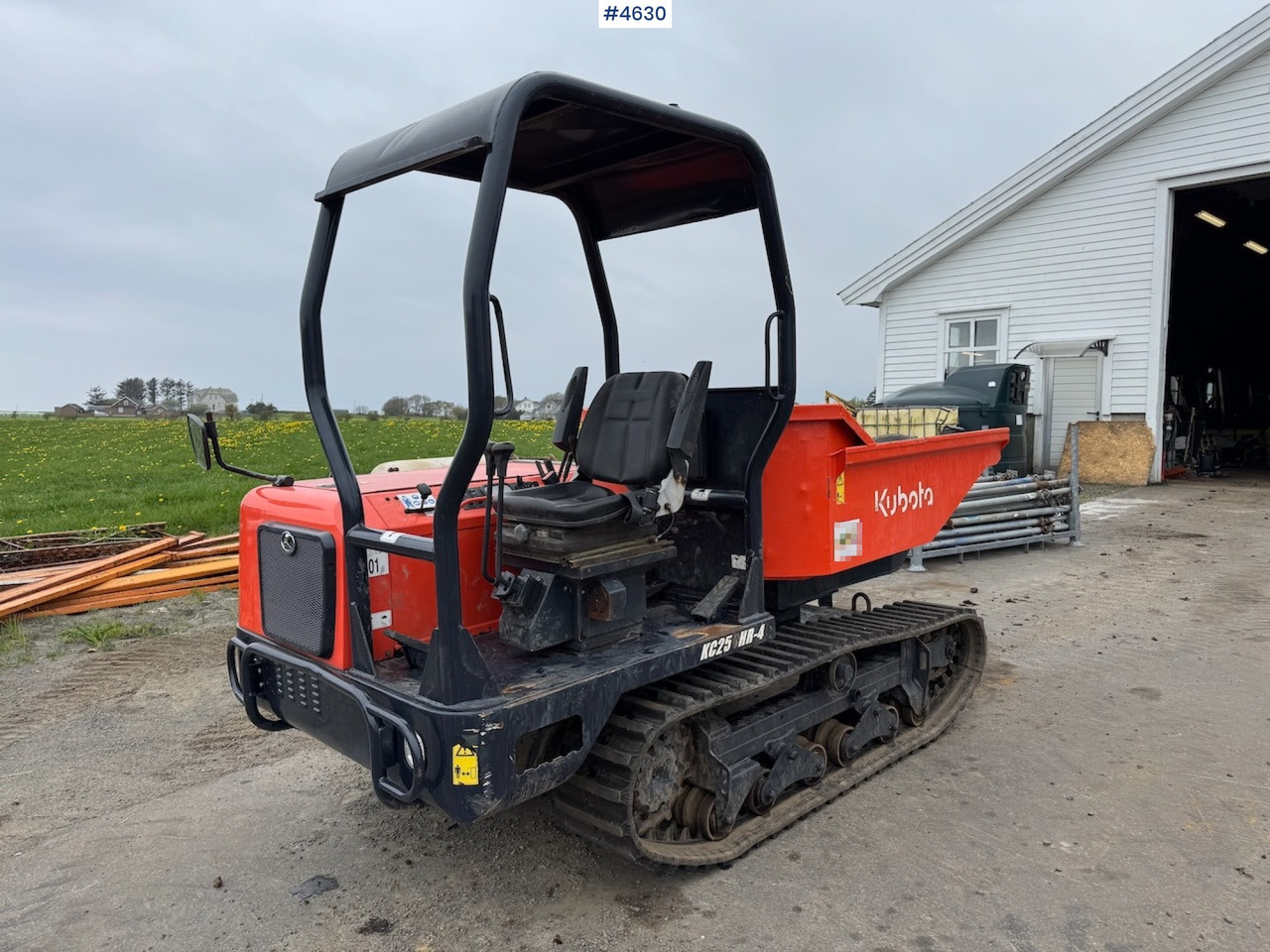 2017 Kubota KC250HR-4 - Raupendumper: das Bild 3 2017 Kubota KC250HR-4 - Raupendumper: das Bild 3