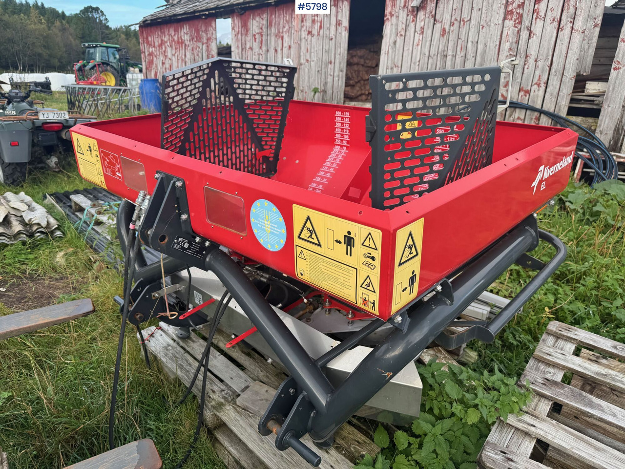 2018 Kverneland Manure spreader. Repair project - Düngerstreuer: das Bild 5 2018 Kverneland Manure spreader. Repair project - Düngerstreuer: das Bild 5