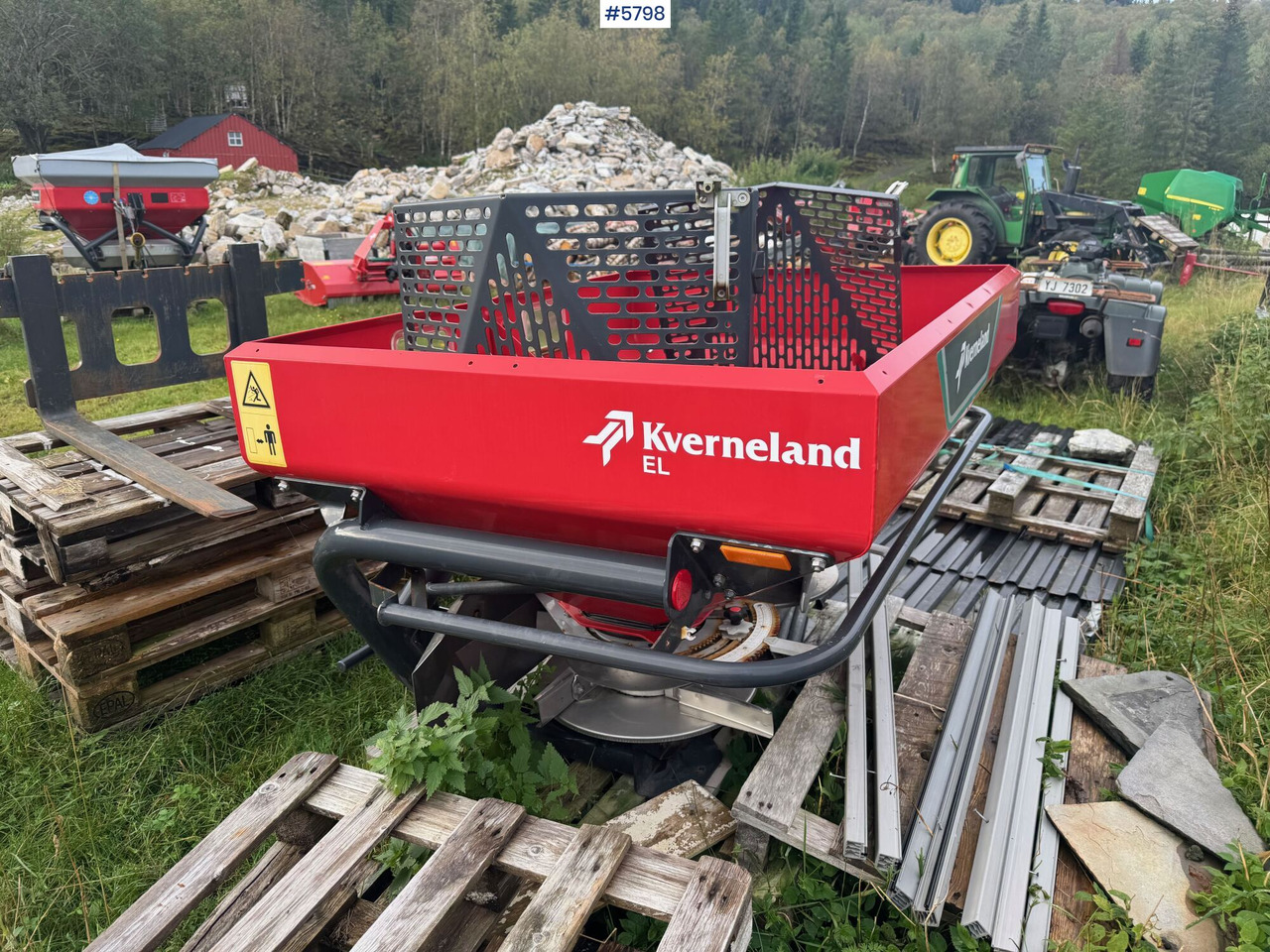 2018 Kverneland Manure spreader. Repair project - Düngerstreuer: das Bild 1 2018 Kverneland Manure spreader. Repair project - Düngerstreuer: das Bild 1