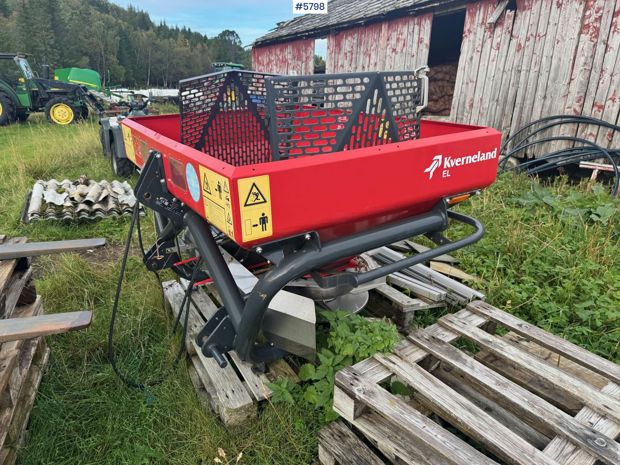 2018 Kverneland Manure spreader. Repair project - Düngerstreuer: das Bild 2 2018 Kverneland Manure spreader. Repair project - Düngerstreuer: das Bild 2