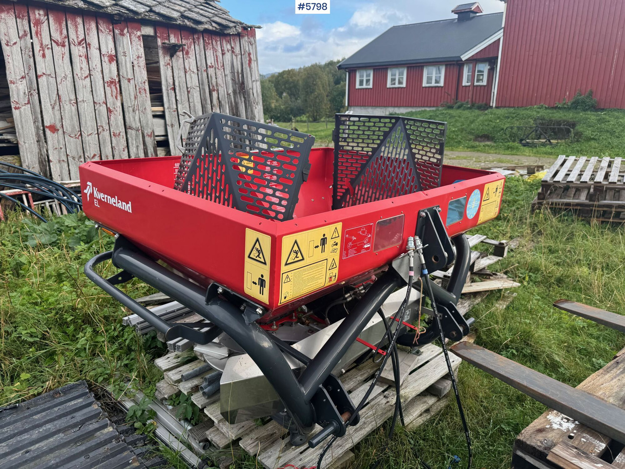 2018 Kverneland Manure spreader. Repair project - Düngerstreuer: das Bild 4 2018 Kverneland Manure spreader. Repair project - Düngerstreuer: das Bild 4