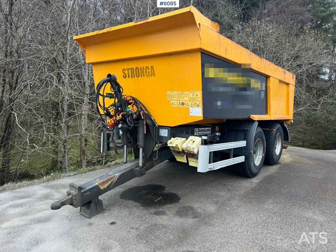 2019 2 axle Stronga DL1200 Dumper trailer - Landwirtschaftlicher Kipper: das Bild 3 2019 2 axle Stronga DL1200 Dumper trailer - Landwirtschaftlicher Kipper: das Bild 3