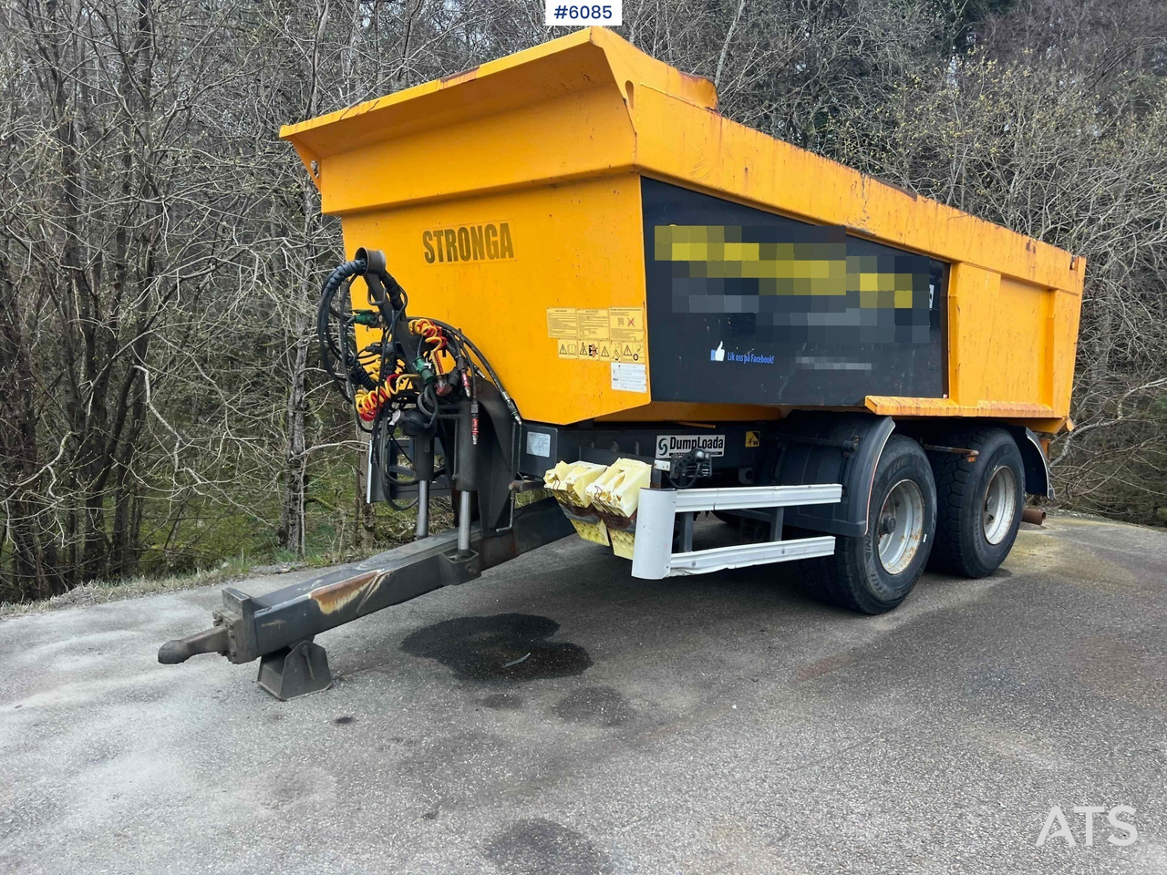 2019 2 axle Stronga DL1200 Dumper trailer - Landwirtschaftlicher Kipper: das Bild 2 2019 2 axle Stronga DL1200 Dumper trailer - Landwirtschaftlicher Kipper: das Bild 2