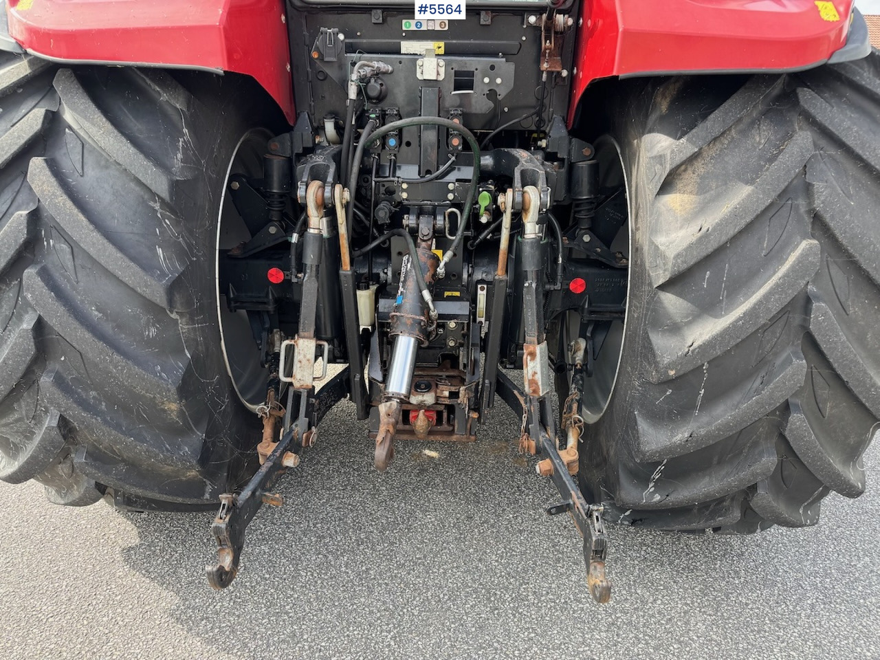 Traktor 2019 Case IH Luxxum 120 m/ frontlaster.: das Bild 8