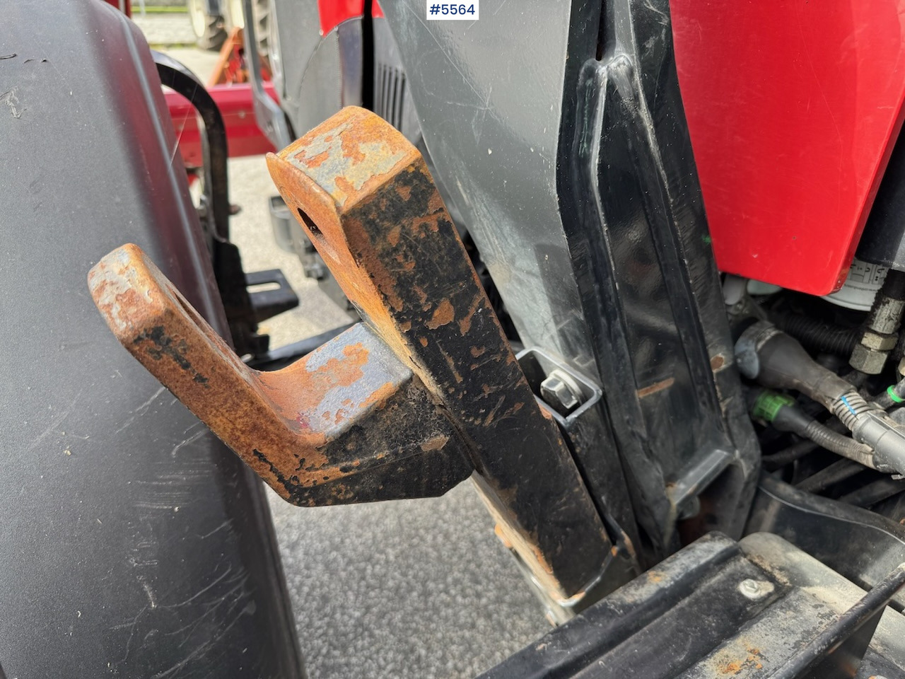 Traktor 2019 Case IH Luxxum 120 m/ frontlaster.: das Bild 19