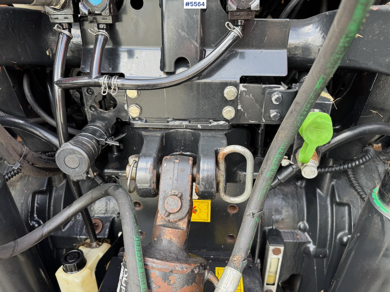 Traktor 2019 Case IH Luxxum 120 m/ frontlaster.: das Bild 11