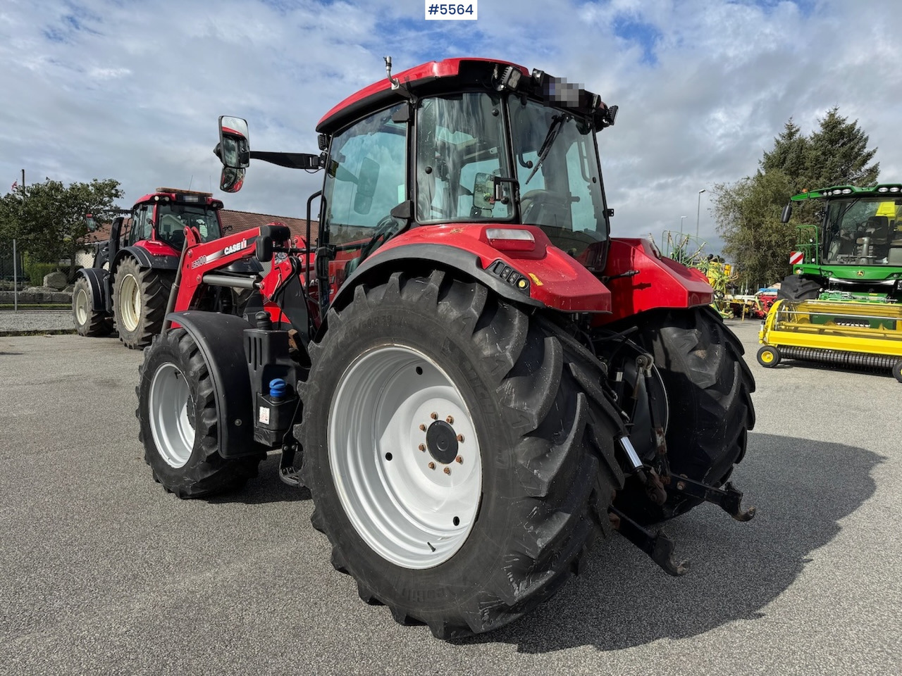 Traktor 2019 Case IH Luxxum 120 m/ frontlaster.: das Bild 14