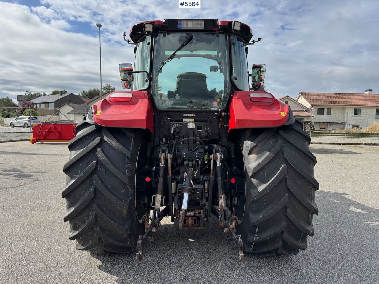 Traktor 2019 Case IH Luxxum 120 m/ frontlaster.: das Bild 7