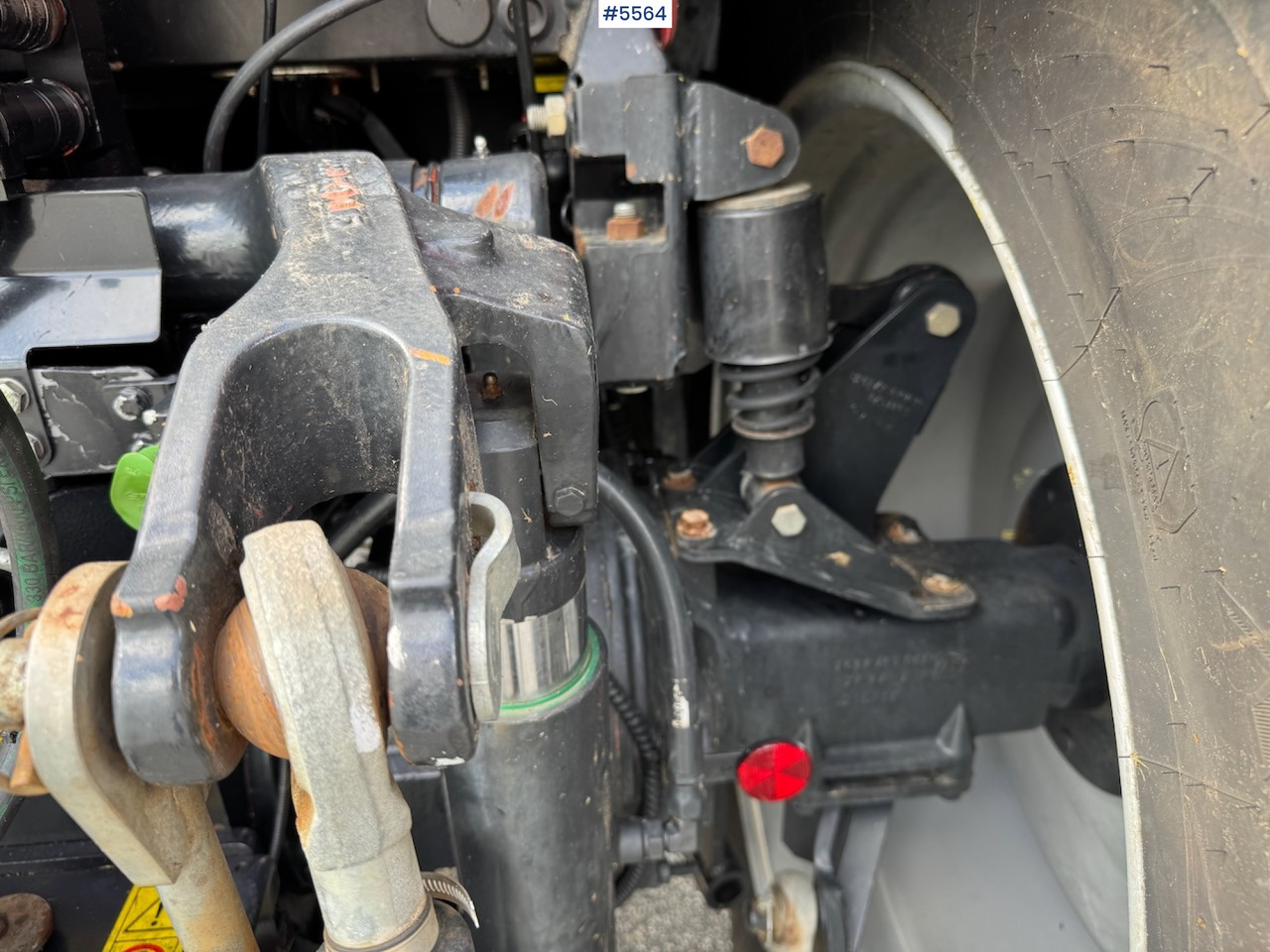 Traktor 2019 Case IH Luxxum 120 m/ frontlaster.: das Bild 13