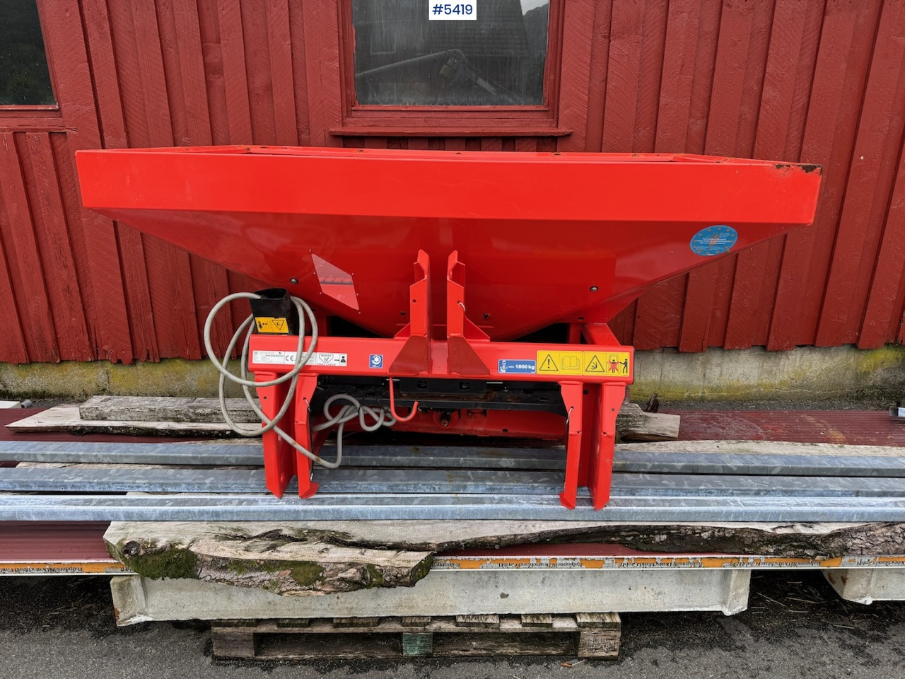 2019 Rauch MDS 19.1 Q fertilizer spreader. - Düngerstreuer: das Bild 1 2019 Rauch MDS 19.1 Q fertilizer spreader. - Düngerstreuer: das Bild 1