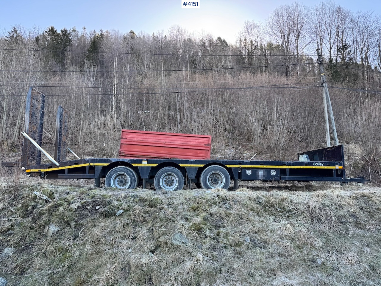 2020 Bailey 24 T Low Loader Machine Trolley - Tieflader Anhänger: das Bild 2 2020 Bailey 24 T Low Loader Machine Trolley - Tieflader Anhänger: das Bild 2