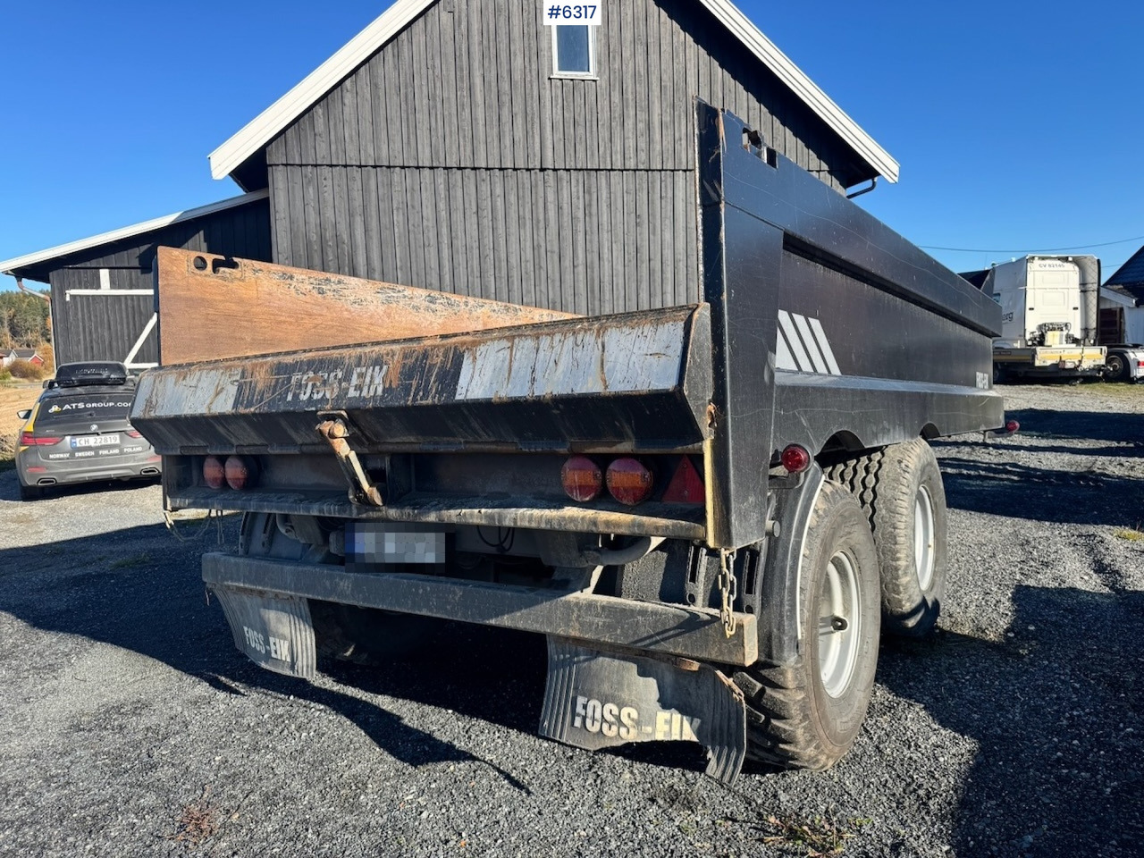 2020 Foss Eik Dumper Trailer. - Landwirtschaftlicher Kipper: das Bild 4 2020 Foss Eik Dumper Trailer. - Landwirtschaftlicher Kipper: das Bild 4