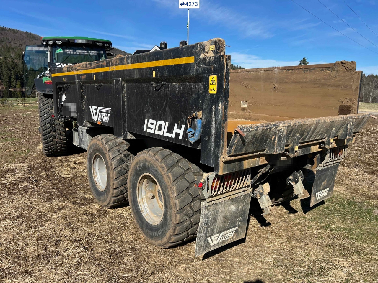 2020 Richard Western wf19DLH 2 axle dump trailer for tractor - Landwirtschaftlicher Kipper: das Bild 5 2020 Richard Western wf19DLH 2 axle dump trailer for tractor - Landwirtschaftlicher Kipper: das Bild 5