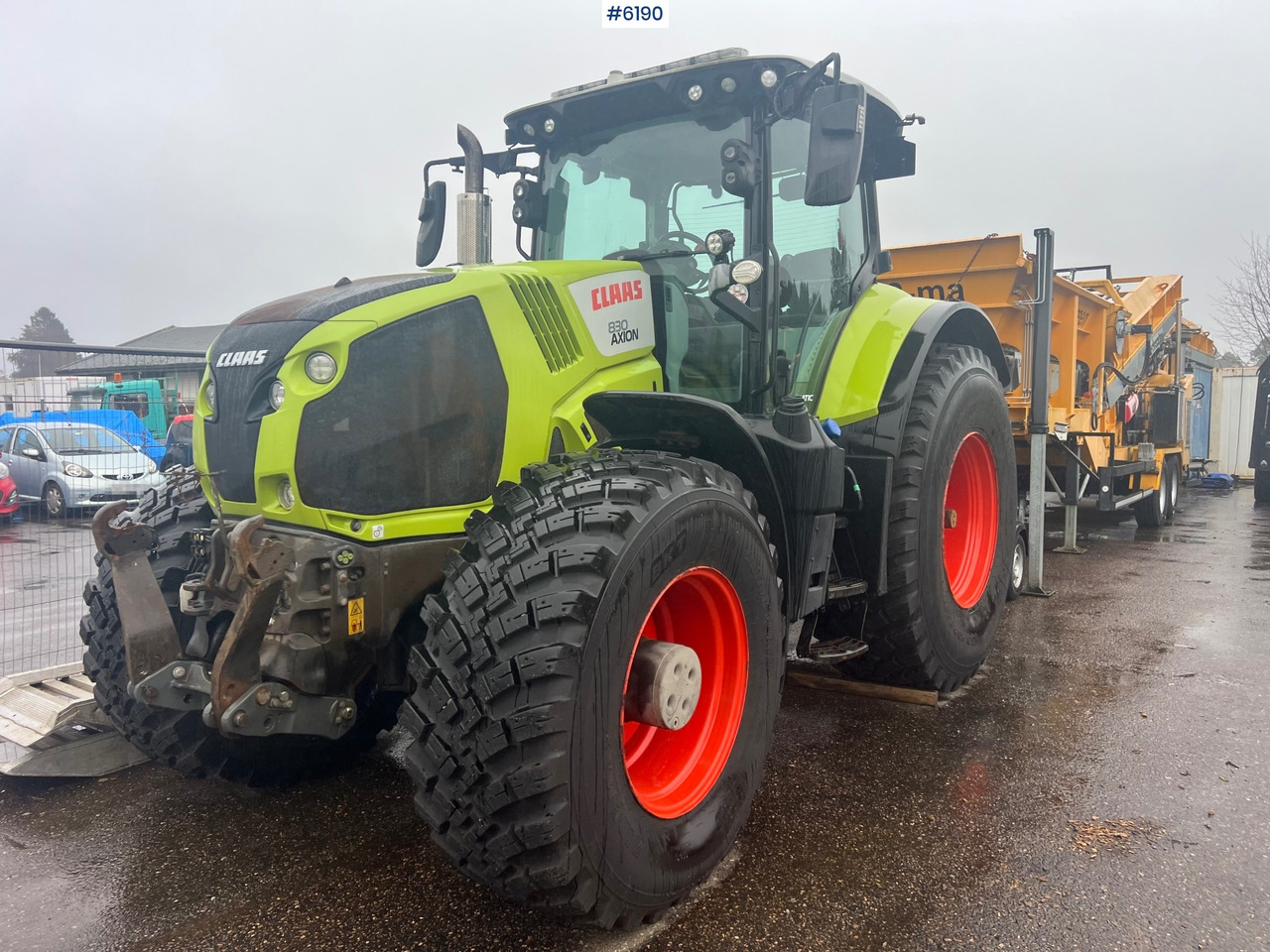 2021 Claas Axion 830 tractor w/ front hydraulics - Traktor: das Bild 1 2021 Claas Axion 830 tractor w/ front hydraulics - Traktor: das Bild 1
