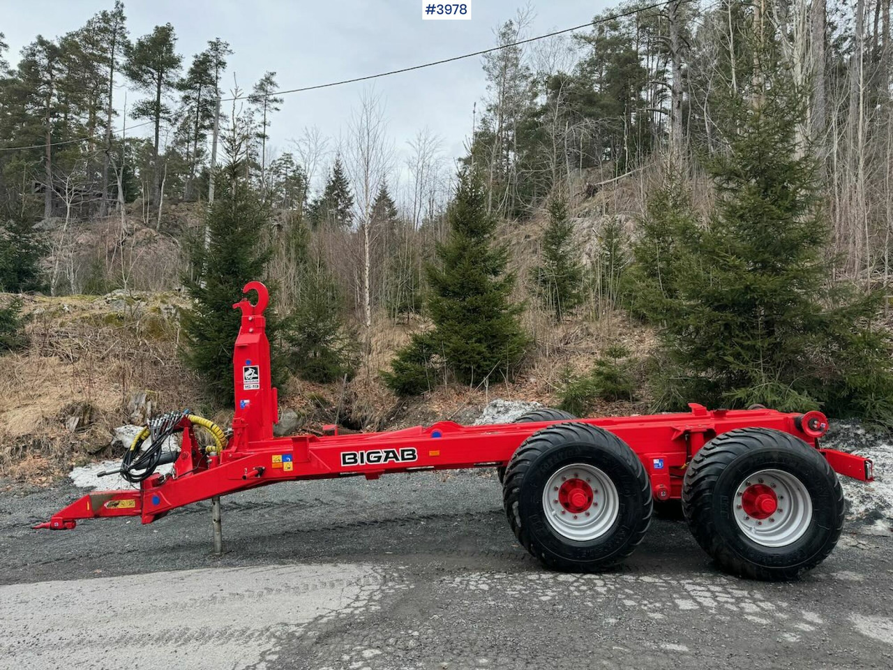 2022 Bigab 15-19 hook trailer - Tieflader Anhänger: das Bild 2 2022 Bigab 15-19 hook trailer - Tieflader Anhänger: das Bild 2