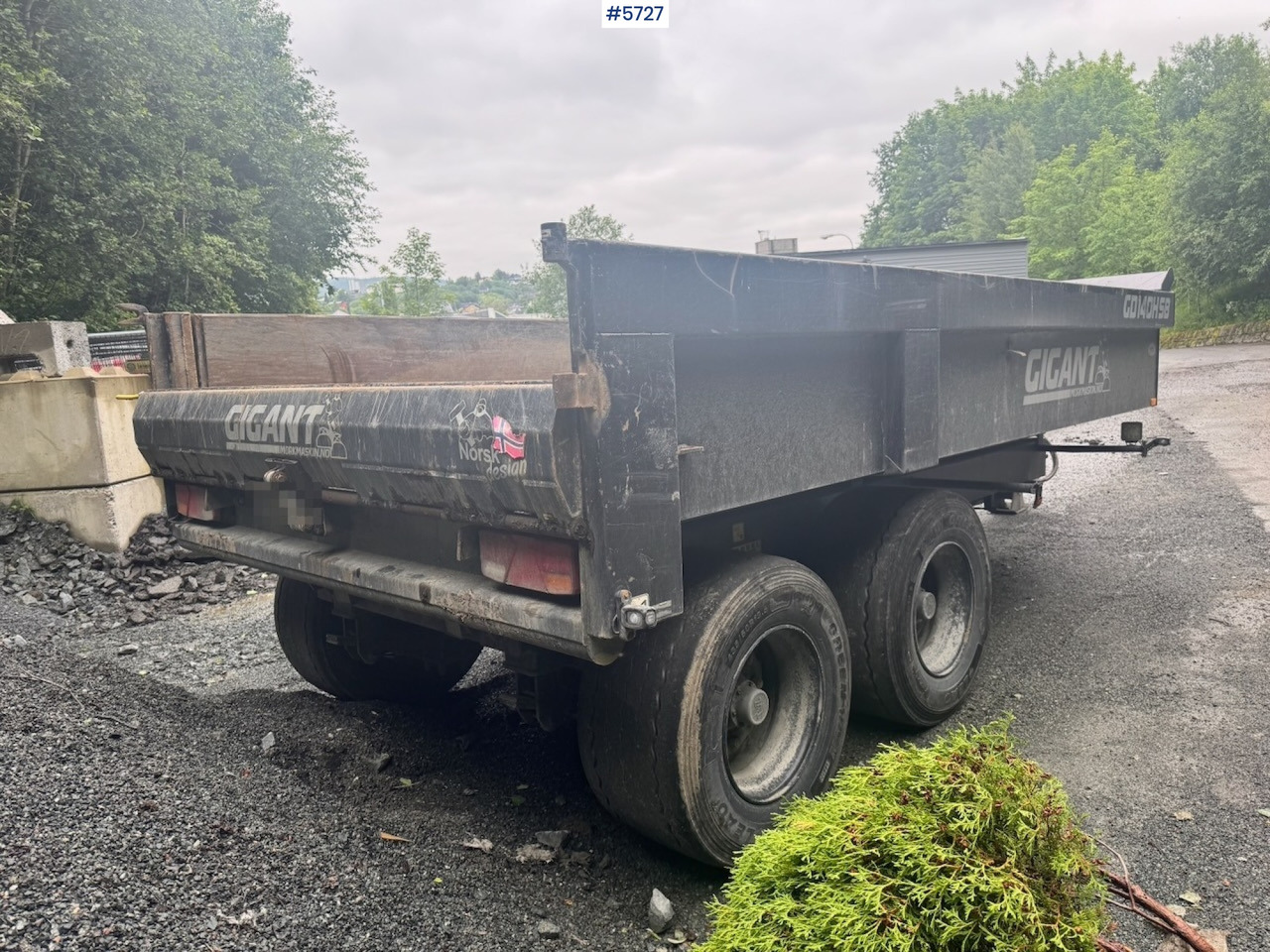 2022 Gigang Dumper trailer for tractor. - Landwirtschaftlicher Kipper: das Bild 4 2022 Gigang Dumper trailer for tractor. - Landwirtschaftlicher Kipper: das Bild 4