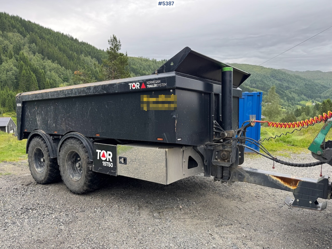 2023 TOR T15T50 Dump trailer. - Landwirtschaftlicher Kipper: das Bild 2 2023 TOR T15T50 Dump trailer. - Landwirtschaftlicher Kipper: das Bild 2