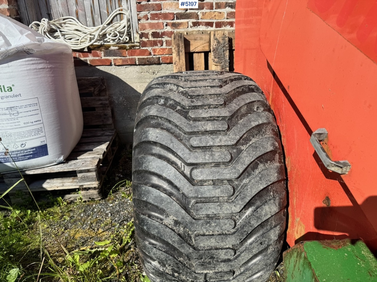 Grünlandtechnik Ca. 2000 Orkel GP1250 Rundballepresse: das Bild 13