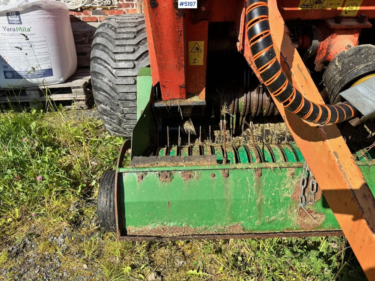 Grünlandtechnik Ca. 2000 Orkel GP1250 Rundballepresse: das Bild 11