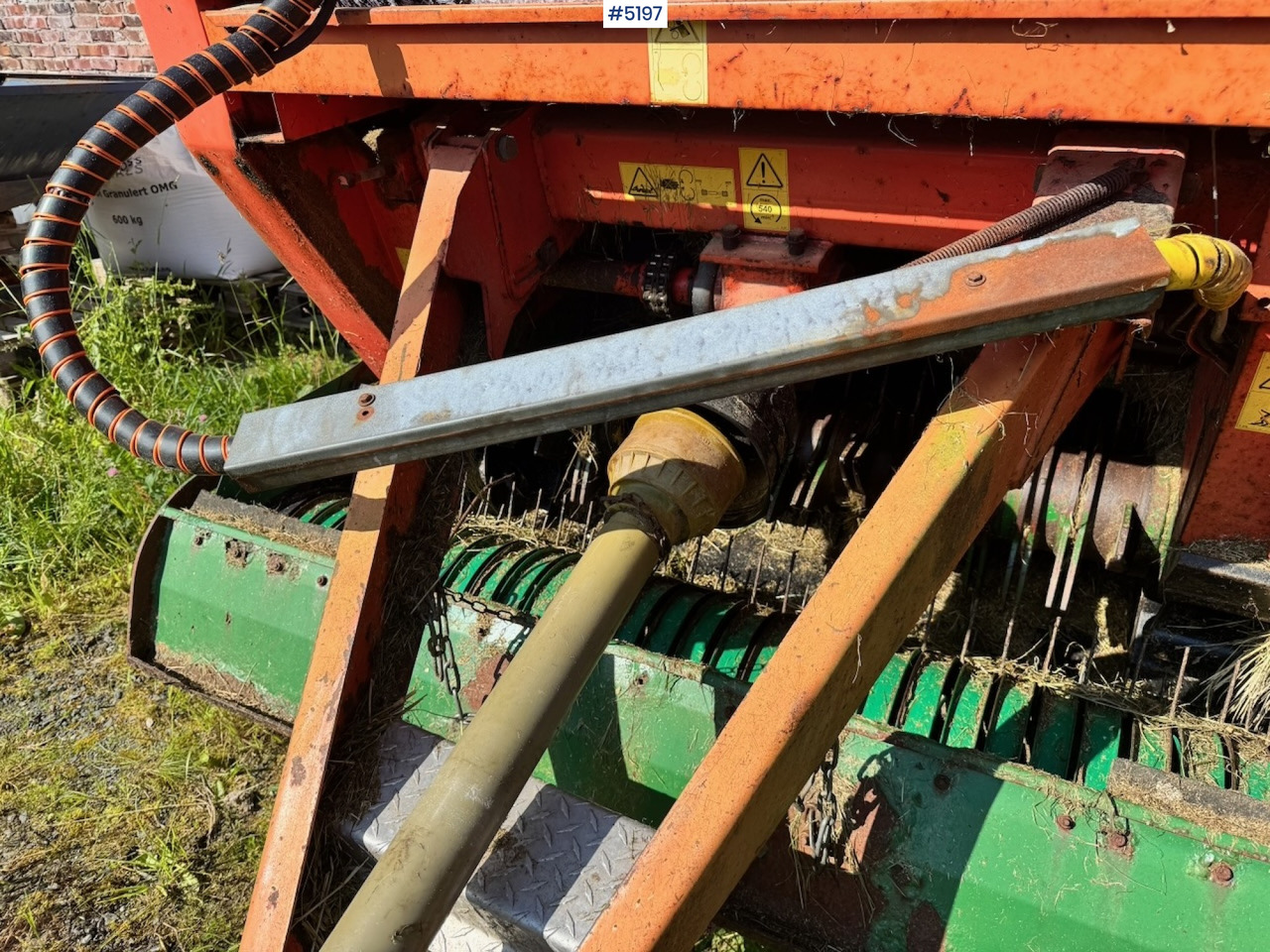 Grünlandtechnik Ca. 2000 Orkel GP1250 Rundballepresse: das Bild 8