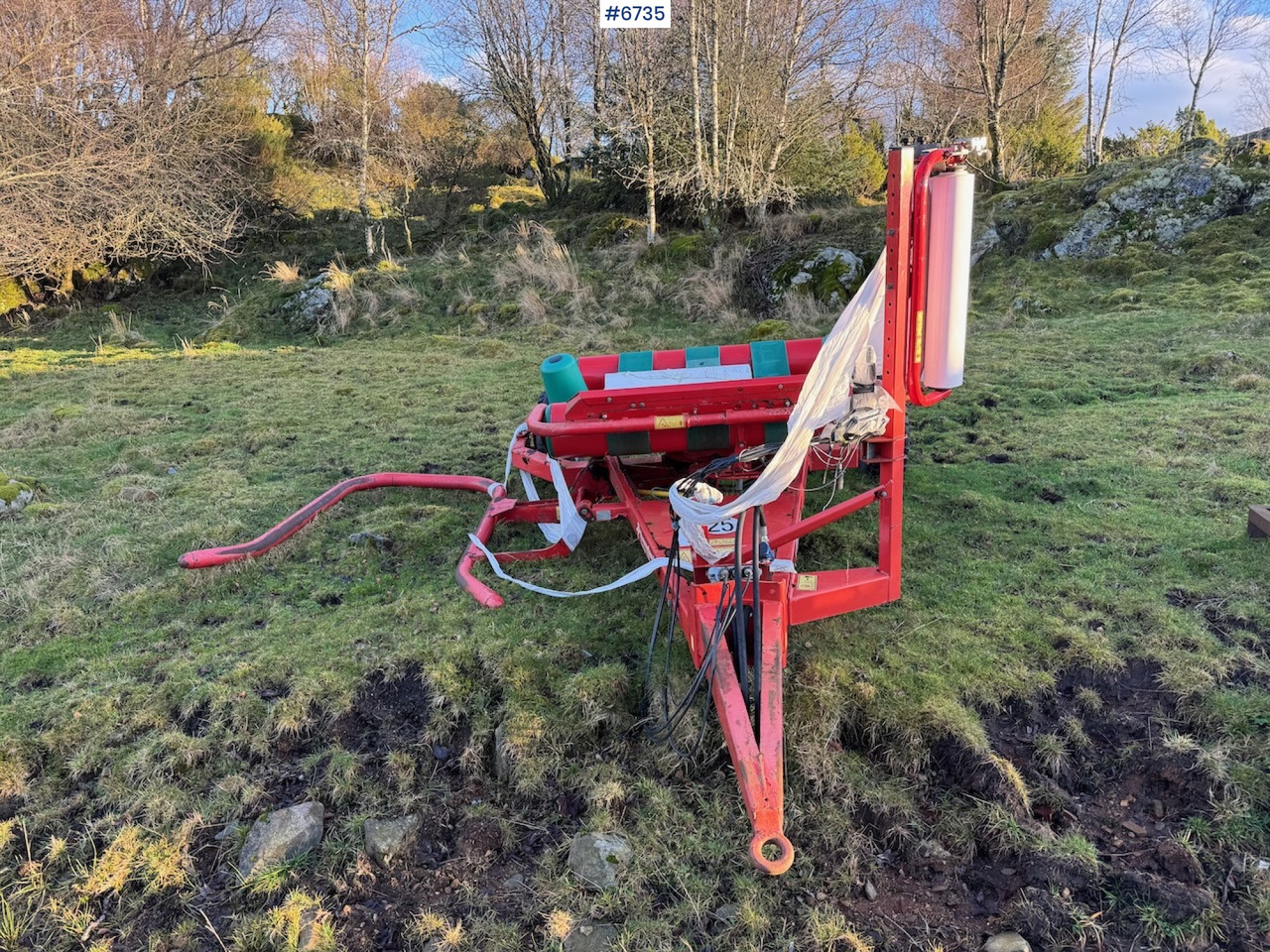 Kverneland Taarup 7335 Round Bale Wrapper - Grünlandtechnik: das Bild 4 Kverneland Taarup 7335 Round Bale Wrapper - Grünlandtechnik: das Bild 4