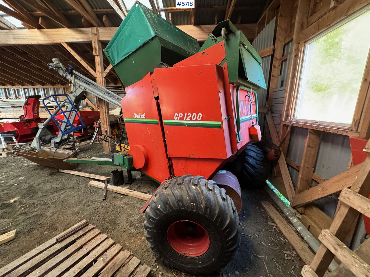 Orkel GP1200 Round Baler - Grünlandtechnik: das Bild 1 Orkel GP1200 Round Baler - Grünlandtechnik: das Bild 1