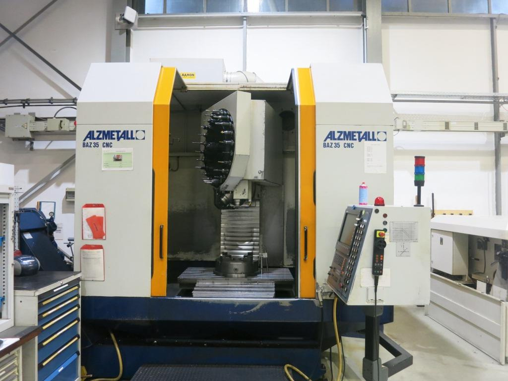 ALZMETALL BAZ 35 CNC - CNC-Bearbeitungszentrum: das Bild 1 ALZMETALL BAZ 35 CNC - CNC-Bearbeitungszentrum: das Bild 1