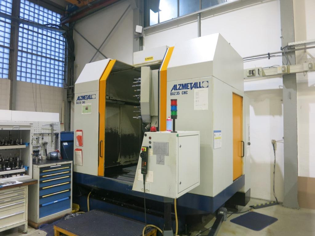 ALZMETALL BAZ 35 CNC - CNC-Bearbeitungszentrum: das Bild 5 ALZMETALL BAZ 35 CNC - CNC-Bearbeitungszentrum: das Bild 5