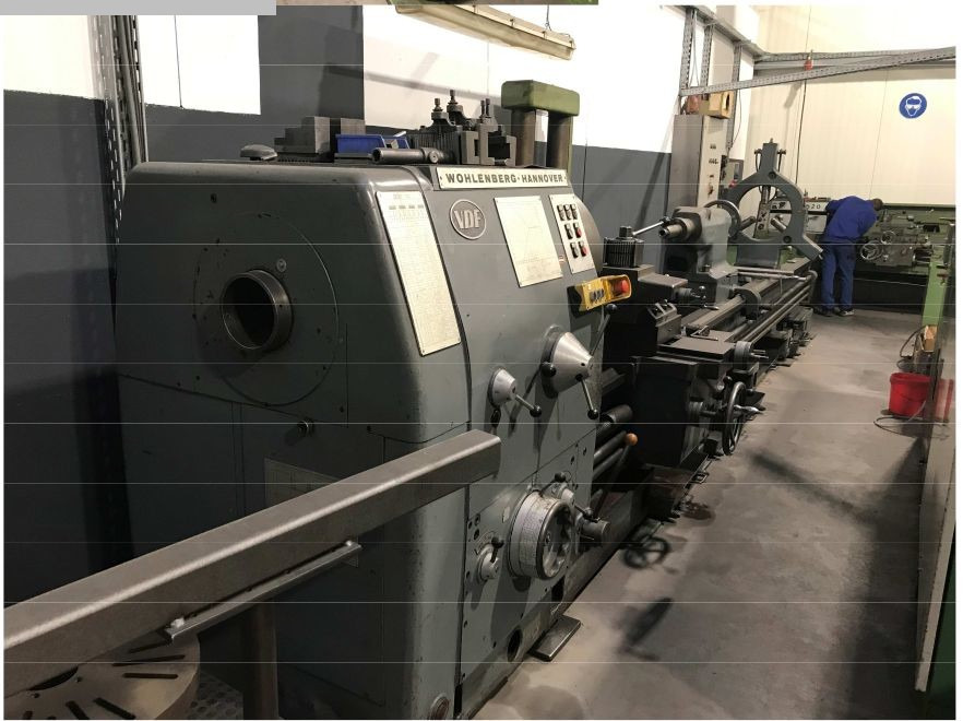 WOHLENBERG V1000 - Metalldrehmaschine: das Bild 2 WOHLENBERG V1000 - Metalldrehmaschine: das Bild 2