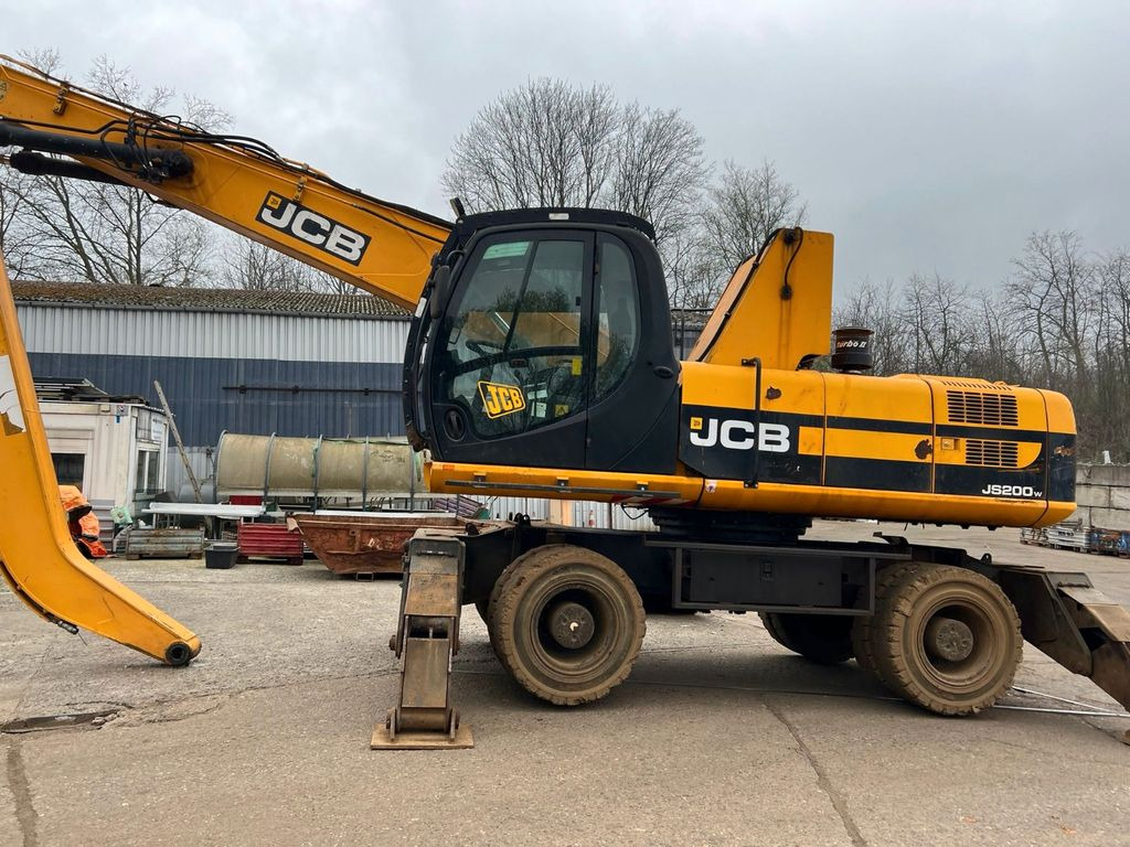 JCB JS 200 W Umschlagbagger - Mobilbagger: das Bild 4 JCB JS 200 W Umschlagbagger - Mobilbagger: das Bild 4