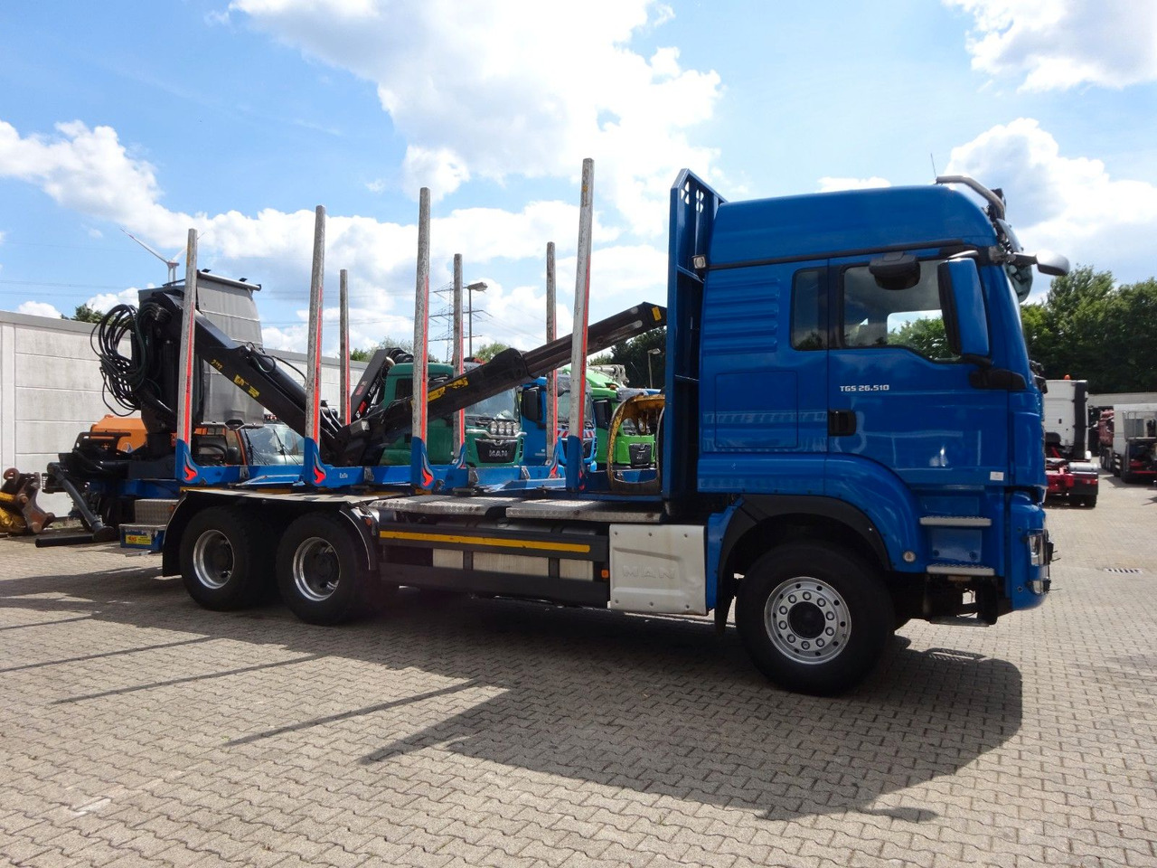 MAN 26.510 mit KESLA 2112 Holzkran+Kabine+Greifer - Holztransporter, Autokran: das Bild 3 MAN 26.510 mit KESLA 2112 Holzkran+Kabine+Greifer - Holztransporter, Autokran: das Bild 3