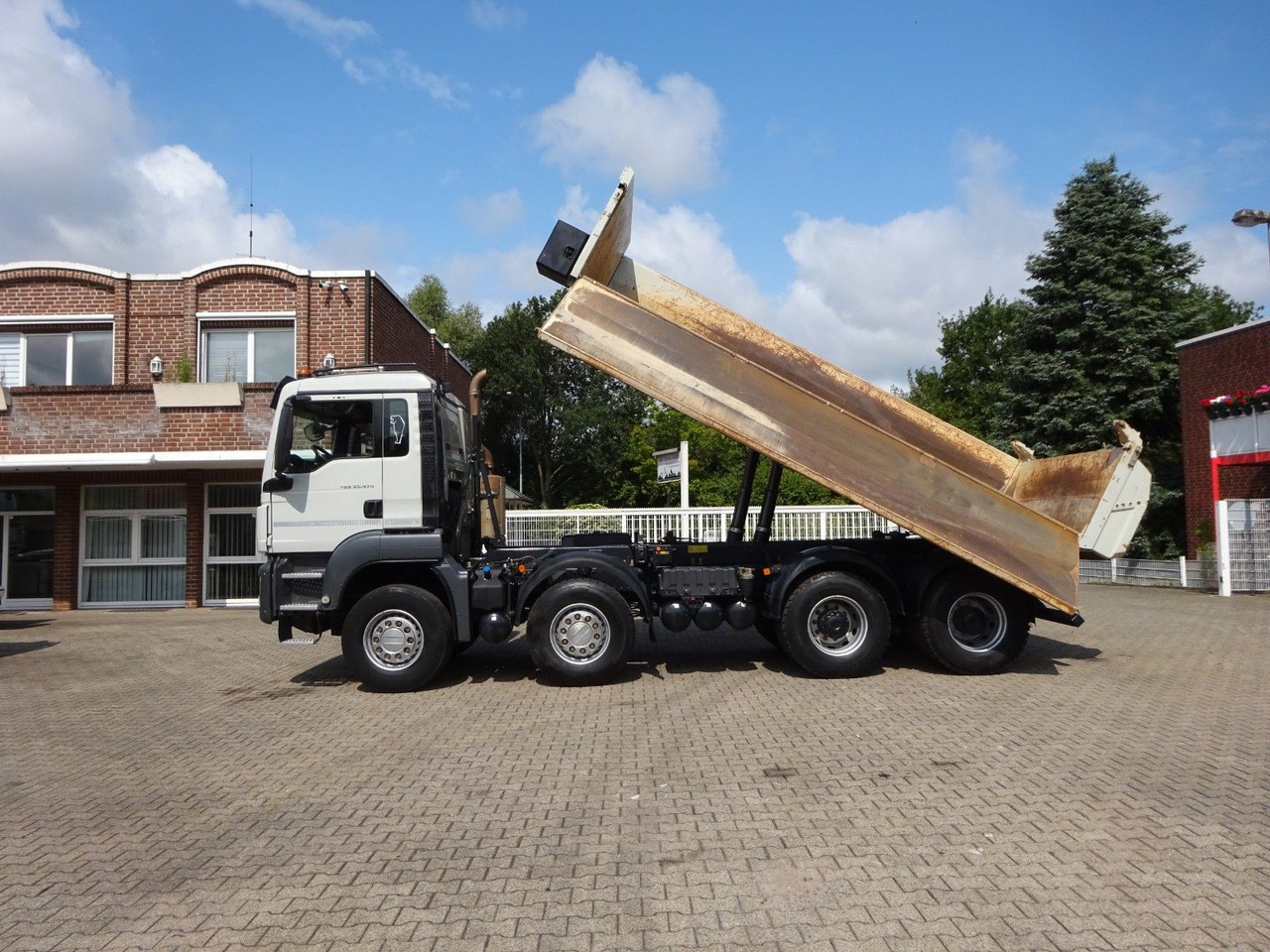 MAN 35.470 TGS MEILLER 3Skipper + Bordmatik 8x4 - Kipper: das Bild 4 MAN 35.470 TGS MEILLER 3Skipper + Bordmatik 8x4 - Kipper: das Bild 4