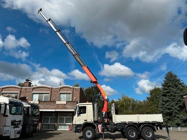 Mercedes-Benz 3344 Actros Pritsche + PK 34002 6x6 - Autokran: das Bild 2 Mercedes-Benz 3344 Actros Pritsche + PK 34002 6x6 - Autokran: das Bild 2