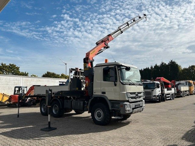 Mercedes-Benz 3344 Actros Pritsche + PK 34002 6x6 - Autokran: das Bild 4 Mercedes-Benz 3344 Actros Pritsche + PK 34002 6x6 - Autokran: das Bild 4