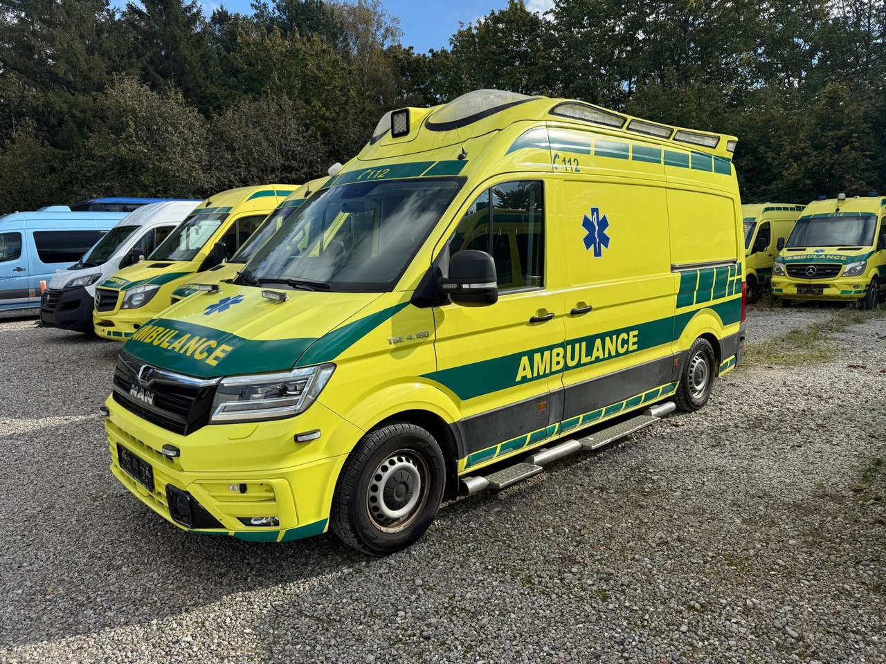 MAN TGE 4.180 Ambulance * 33 400 € netto - Krankenwagen: das Bild 2 MAN TGE 4.180 Ambulance * 33 400 € netto - Krankenwagen: das Bild 2